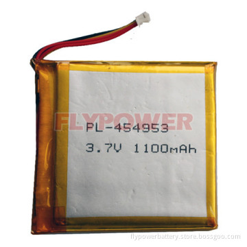 Lithium Polymer Battery Pack 3.7V 1100mAh (1S1P of FLP-454953with PCM)